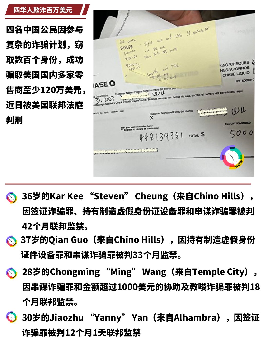 💳🔒 四名中国公民因诈骗零售商超百万美元被判刑! 图 2