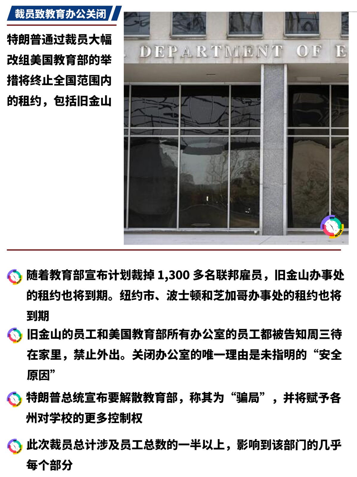 💼📉【特朗普政府裁员,旧金山教育局办公室租约到期】 图 2