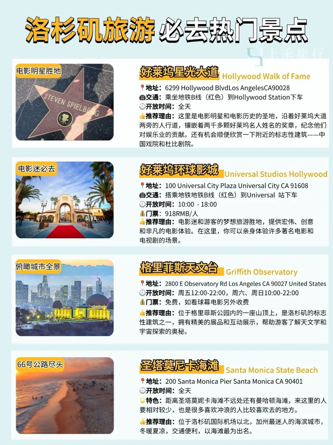 终于有人把洛杉矶说清楚了!超全实用干货 图 3