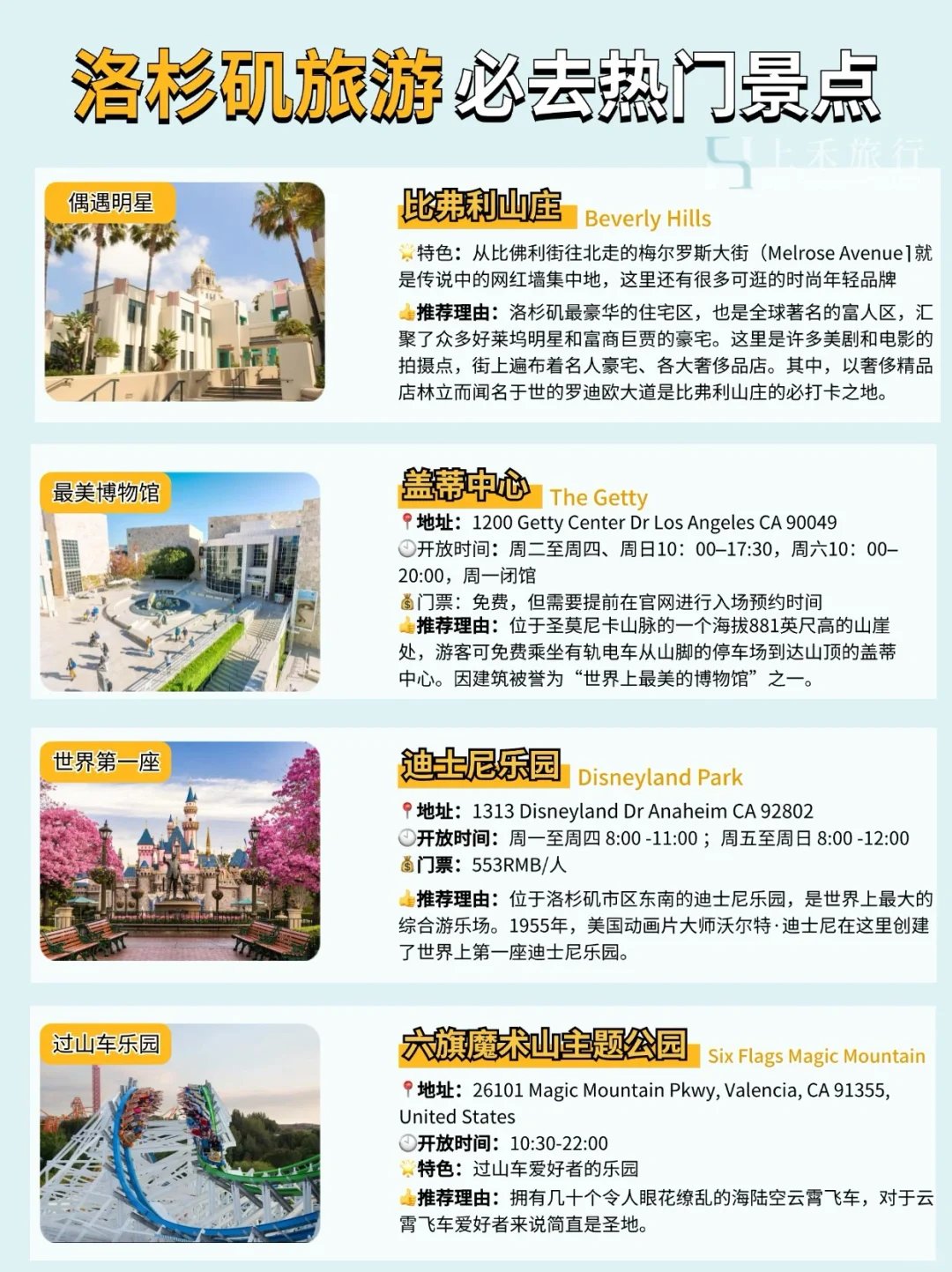 终于有人把洛杉矶说清楚了!超全实用干货 图 5