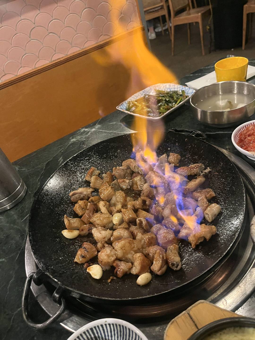 LA超好吃的铁板爆汁牛肠!! 图 2