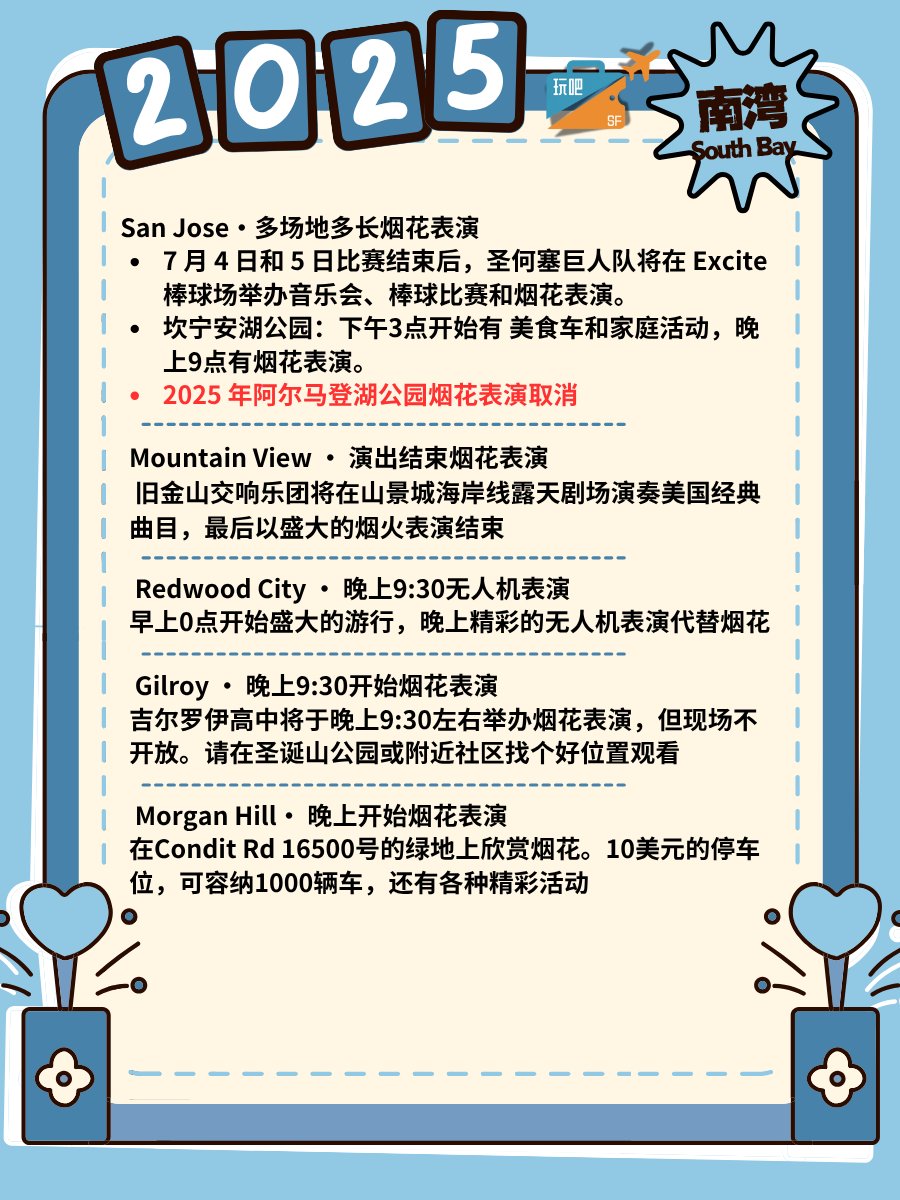 🎆湾区7月4日烟花&无人机秀来袭 图 2
