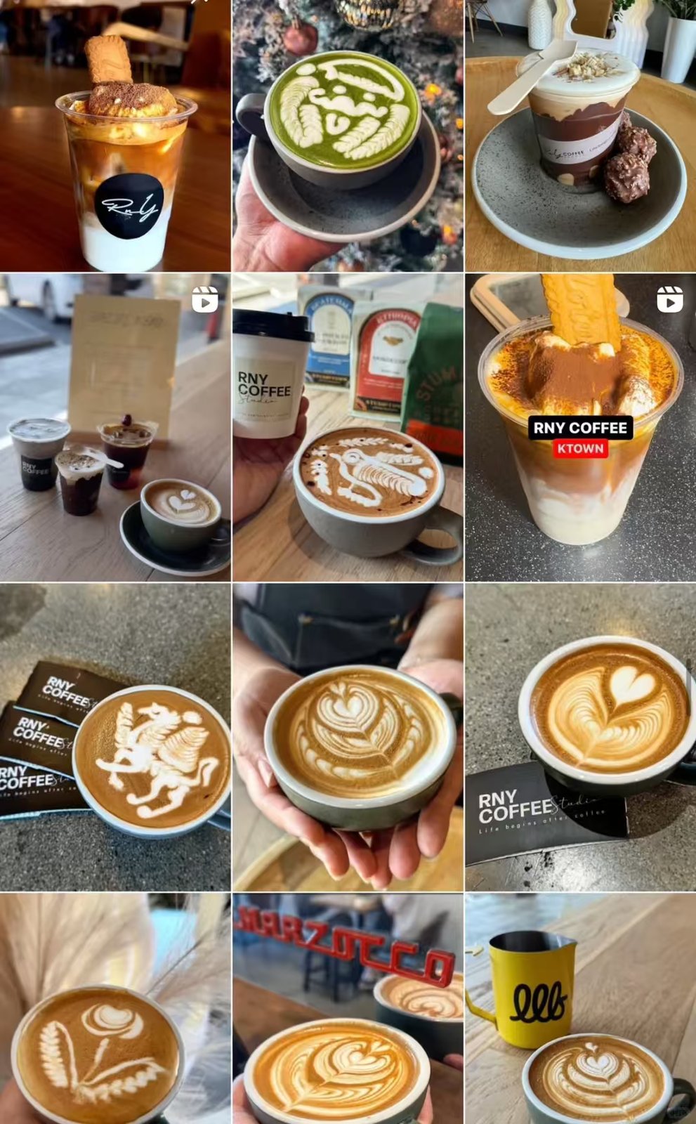 ☕️ Ktown艺术拉花咖啡店 图 2