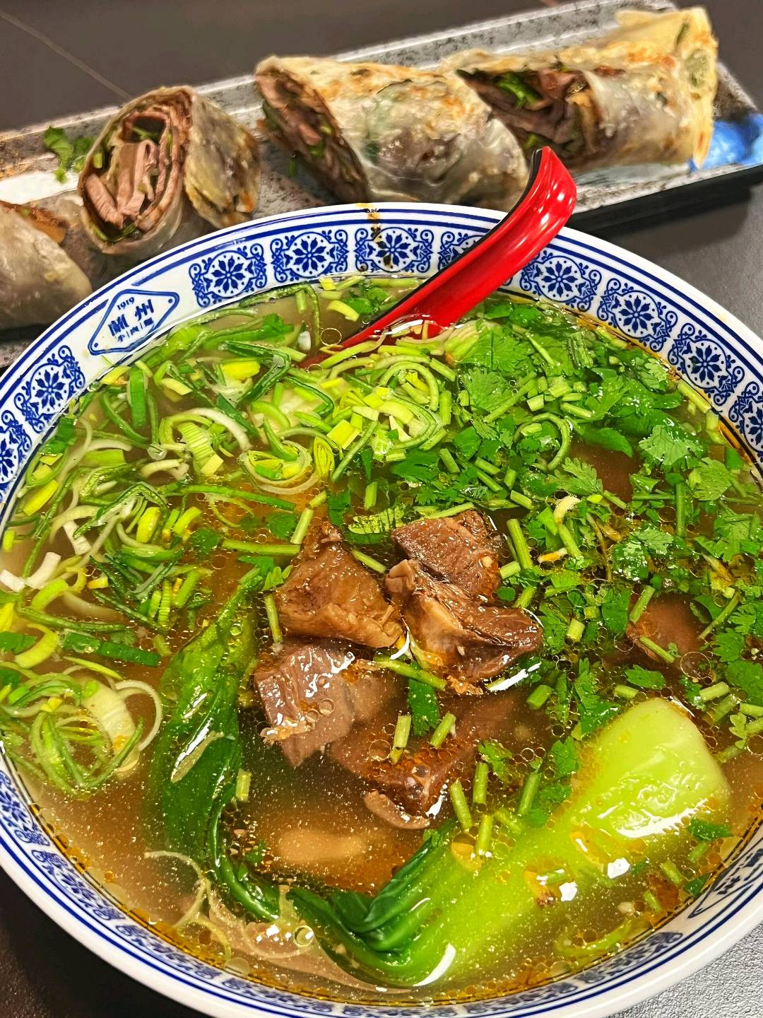 洛杉矶新店|这碗红烧牛肉面吃的太过瘾了🍜 图 1
