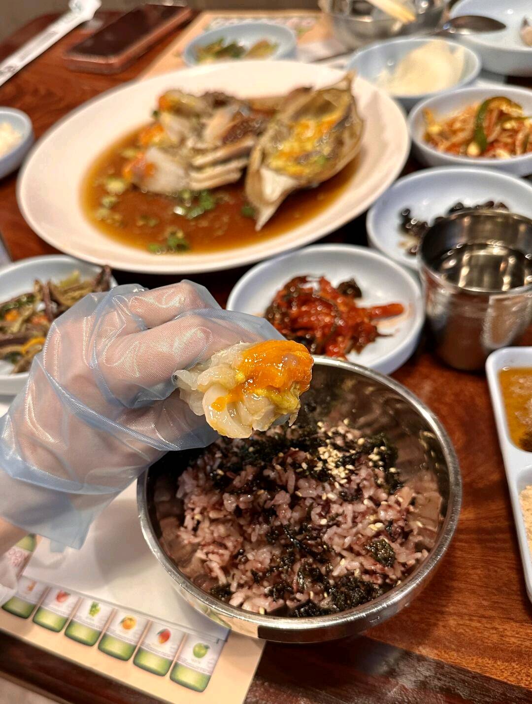 洛杉矶韩国城最好吃的酱蟹 🦀 狂推!! 图 1
