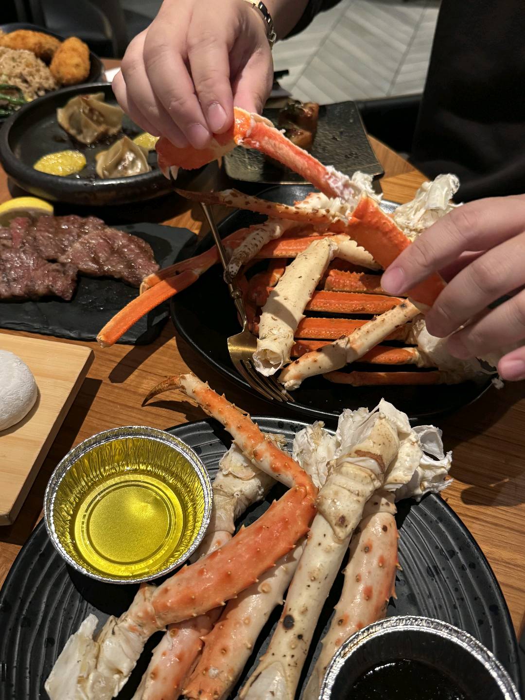 $99在DTLA地标5星级酒店和牛帝皇蟹吃到饱 图 1