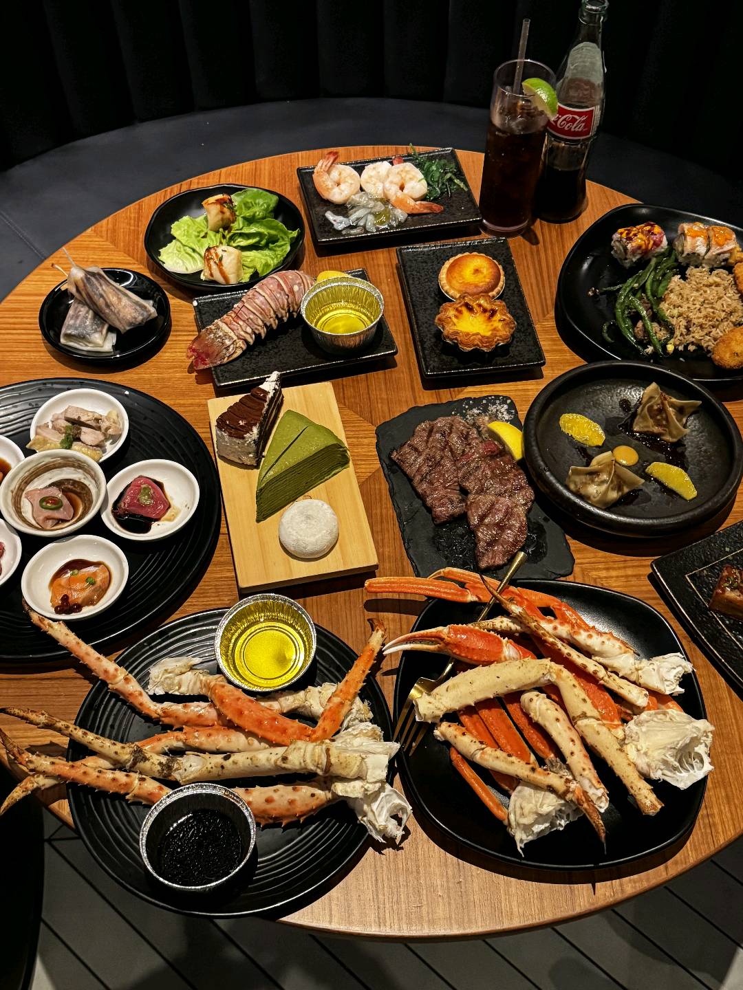 $99在DTLA地标5星级酒店和牛帝皇蟹吃到饱 图 4