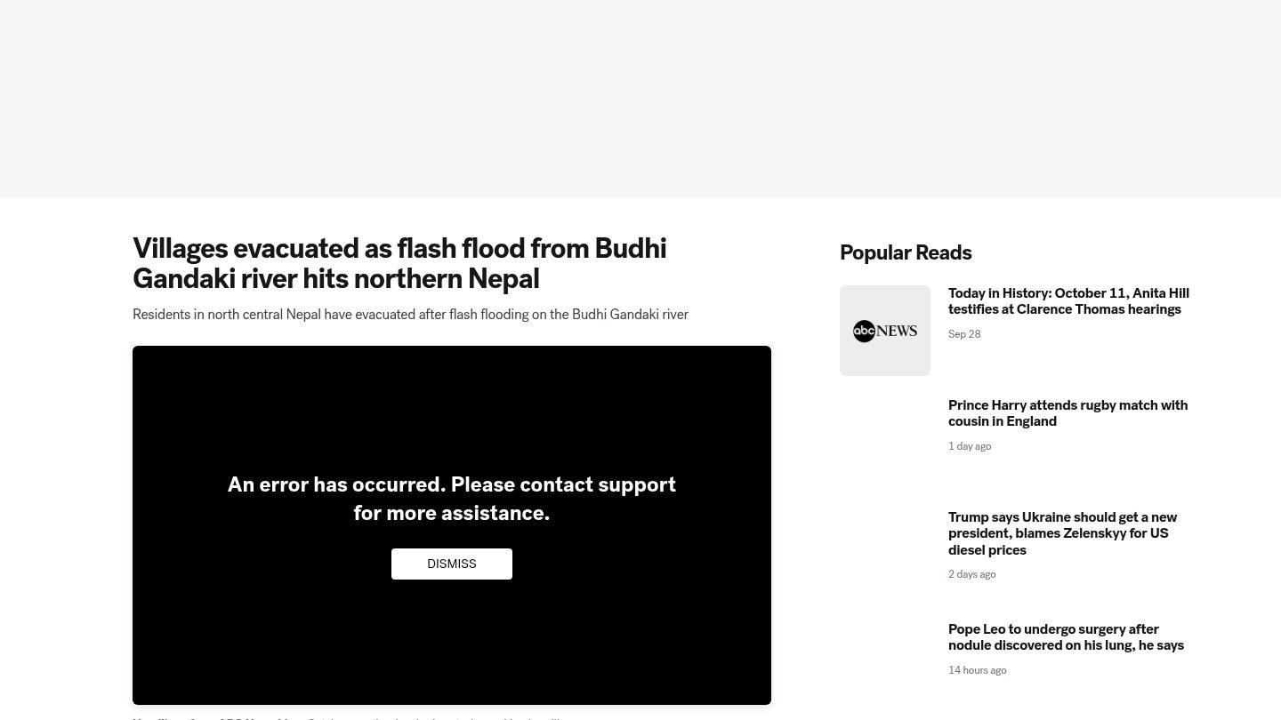 Villages evacuated as flash flood from Budhi Gandaki river hits northern Nepal